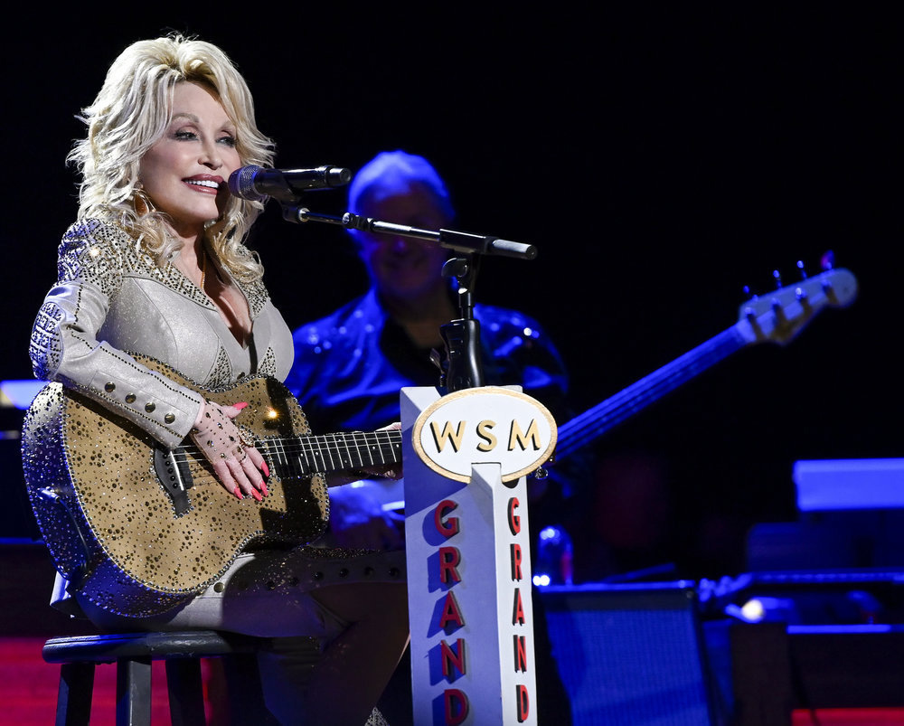 DOLLY PARTON: 50 YEARS AT THE OPRY -- Pictured: Dolly Parton -- (Photo by: Katherine Bomboy/NBC)