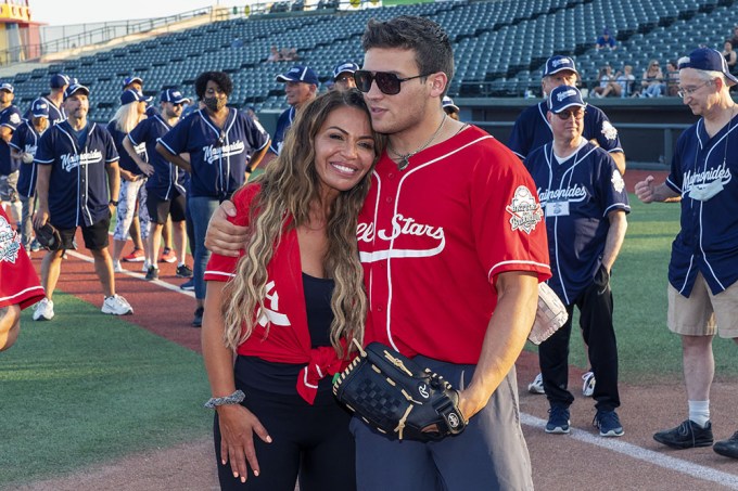 Dolores Catania With Son Frankie Catania