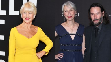 Helen Mirren, Alexandra Grant and Keanu Reeves