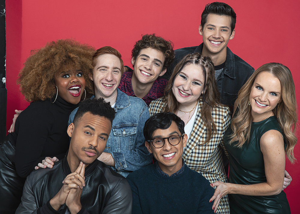 Joshua Bassett & The Cast of 'High School Musical: The Musical: The Series' visit HollywoodLife's NYC studio ahead of the show's Disney+ premiere.