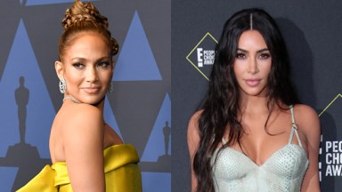 Jennifer Lopez Kim Kardashian