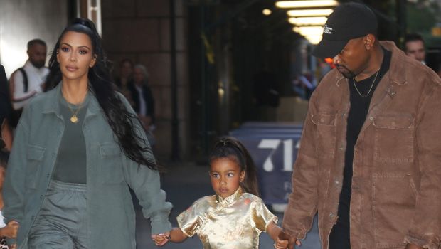 Kim Kardashian, Kanye West, North West