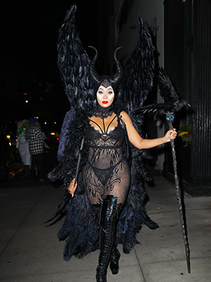 la la anthony maleficent costume