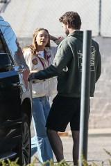 Beverly Hills, CA  - *EXCLUSIVE*  - Liam Hemsworth and his new model girlfriend, Gabriella Brooks, hang out outside of a Los Angeles gym and the couple pack on some passionate PDA. The two exchange a very passionate hug and a tender kiss outside of their ride.

Pictured: Liam Hemsworth, Gabriella Brooks

BACKGRID USA 3 FEBRUARY 2020 

USA: +1 310 798 9111 / usasales@backgrid.com

UK: +44 208 344 2007 / uksales@backgrid.com

*UK Clients - Pictures Containing Children
Please Pixelate Face Prior To Publication*