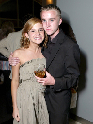 Emma Watson and Tom Felton