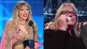 Taylor and Andrea Swift