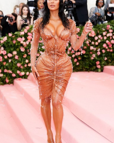 Kim Kardashian West poses on the red carpet for the 2019 Met Gala, the annual benefit for the Metropolitian Museum of Art's Costume Institute, in New York, New York, USA, 06 May 2019. The event coincides with the Met Costume Institute's new spring 2019 exhibition, 'Camp: Notes on Fashion', which runs from 09 May until 08 September 2019.
2019 Met Gala at the Metropolitian Museum of Art, New York, USA - 07 May 2019