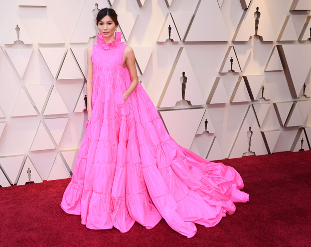 gemma chan oscars 2019