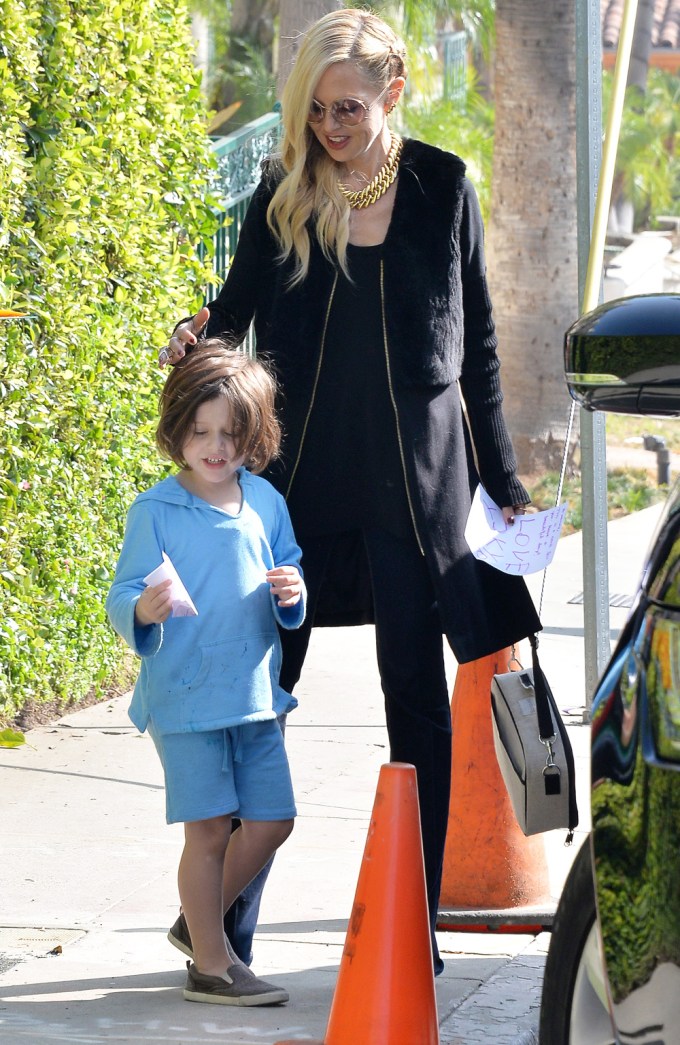 Rachel Zoe dotes on her son Skylar.