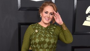 Adele on the red carpet