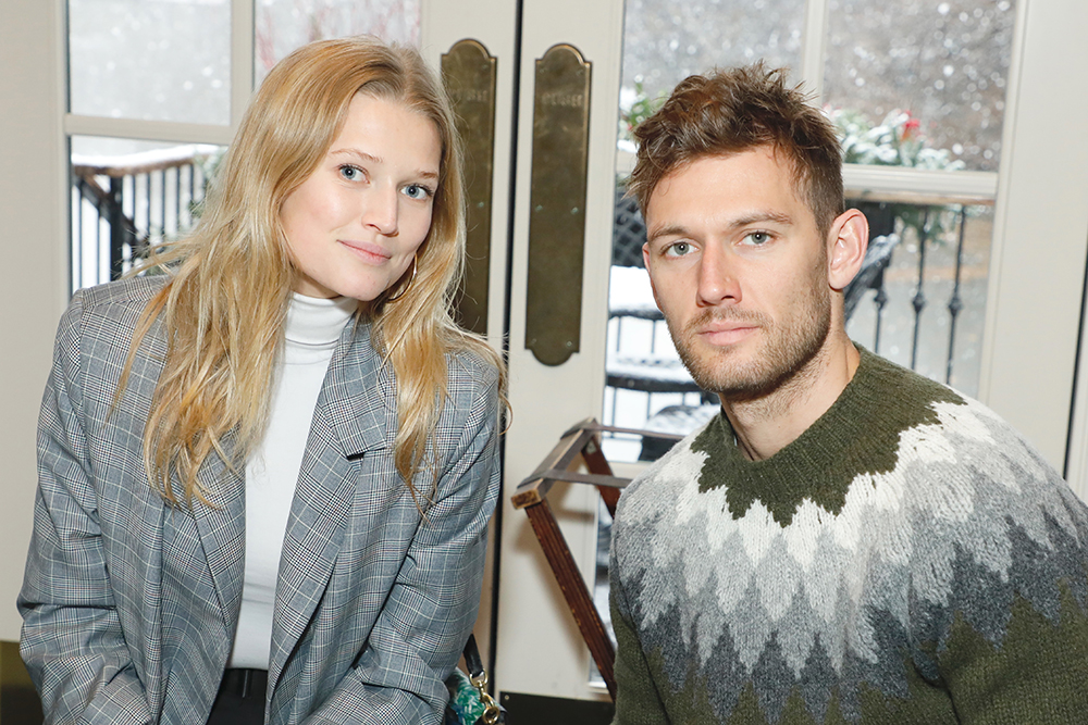 Toni Garrn and Alex Pettyfer
6th Annual Village Health Works holiday luncheon, New York, USA - 02 Dec 2019