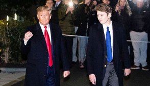 Barron & Donald Trump