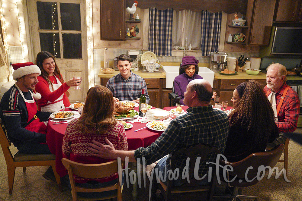 BLESS THIS MESS - "Goose Glazing Time" - Mike and Rio are thrilled about having their first Christmas alone together as a married couple, but a wrench is thrown into their romanticized holiday plans as they are interrupted by crisis after crisis. Meanwhile, Kay invites Beau home for Christmas so that they can give Jacob a proper holiday on an all-new holiday episode of "Bless This Mess," TUESDAY, DEC. 10 (8:30-9:00 p.m. EST), on ABC. (ABC/Christopher Willard)DAX SHEPARD, LAKE BELL, JT NEAL, MARLA GIBBS, ED BEGLEY JR.