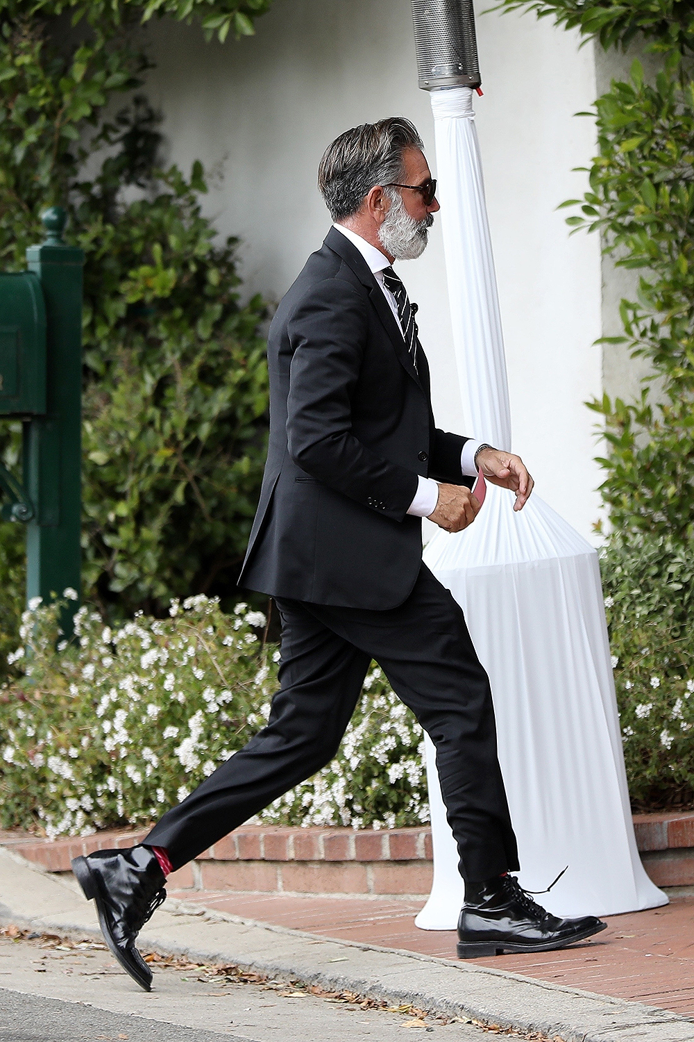 Los Angeles, CA  - Lori Loughlin and Mossimo Giannulli leave Harry Morton's memorial service at father Peter Morton's house in Bel Air. The 38-year-old restaurateur and founder of trendy eatery Pink Taco was found by younger brother Matthew at his home. Preliminary reports indicate that Morton died of a massive heart attack from previously undiagnosed heart disease.

Pictured: Mossimo Giannulli

BACKGRID USA 30 NOVEMBER 2019 

USA: +1 310 798 9111 / usasales@backgrid.com

UK: +44 208 344 2007 / uksales@backgrid.com

*UK Clients - Pictures Containing Children
Please Pixelate Face Prior To Publication*