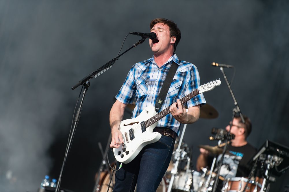 Jimmy Eat World performing.  Jim Adkins
Reading Festival, UK - 25 Aug 2017