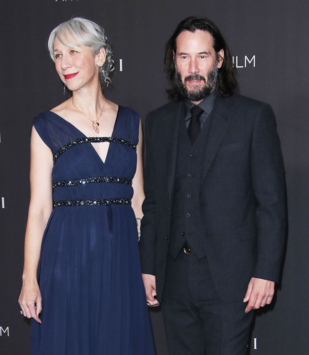 Keanu Reeves & Alexandra Grant 