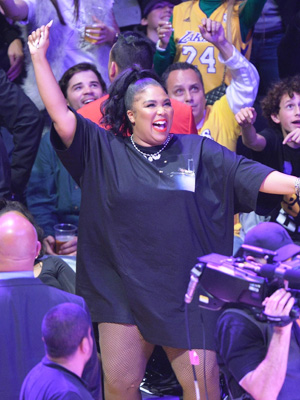 lizzo basketball game