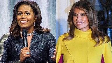 Michelle Obama Melania Trump