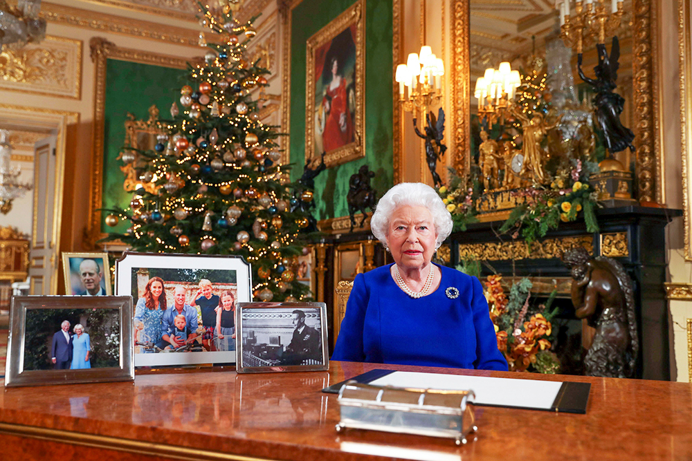 Queen Elizabeth II Christmas broadcast, London, UK - 25 Dec 2019