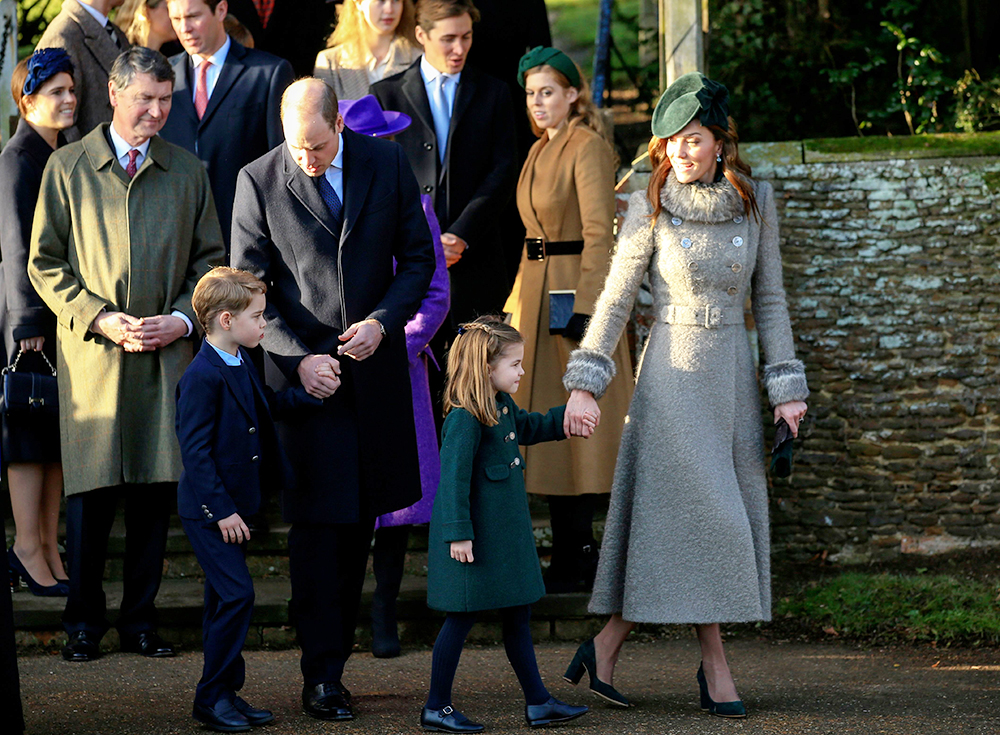 Royals Christmas, Sandringham, United Kingdom - 25 Dec 2019