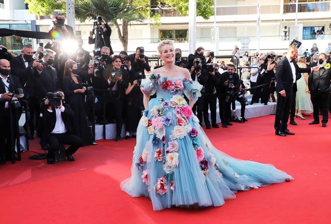 Sharon Stone At Cannes Film Festival