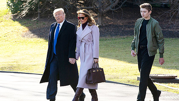 Barron Trump, Donald Trump, Melania Trump