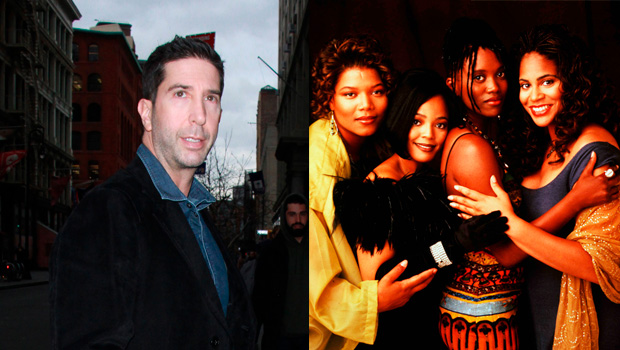 David Schwimmer and Living Single cast