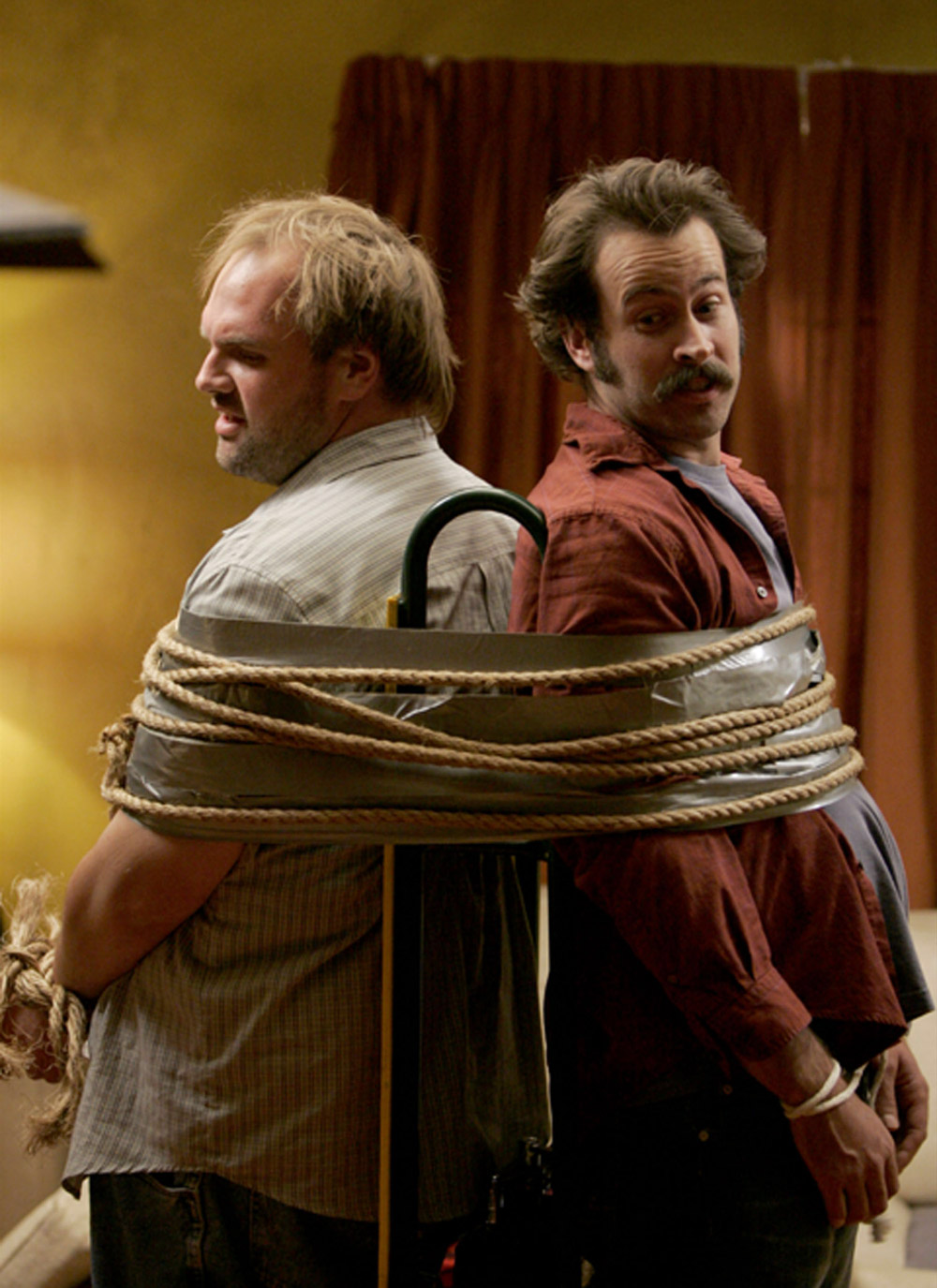 Editorial use only. No book cover usage.Mandatory Credit: Photo by Nbc-Tv/Kobal/Shutterstock (5884503e)Ethan Suplee, Jason LeeMy Name Is Earl - 2005NBC-TVUSAScene Still