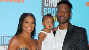 Gabrielle Union, Dwyane Wade, Kaavia James Union Wade