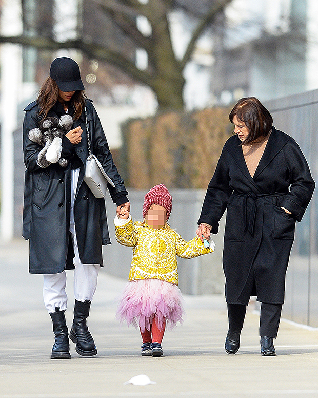 Irina Shayk, Lea Cooper, Olga Shaykhislamova