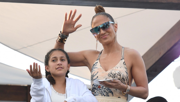 Jennifer Lopez and daughter Emme