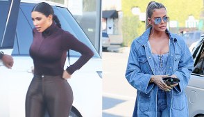 Kim and Khloe Kardashian