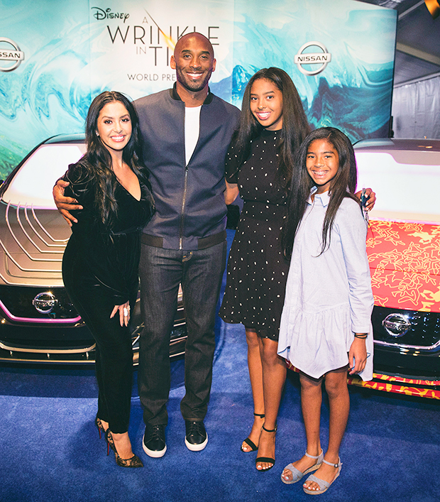 kobe bryant and familiy