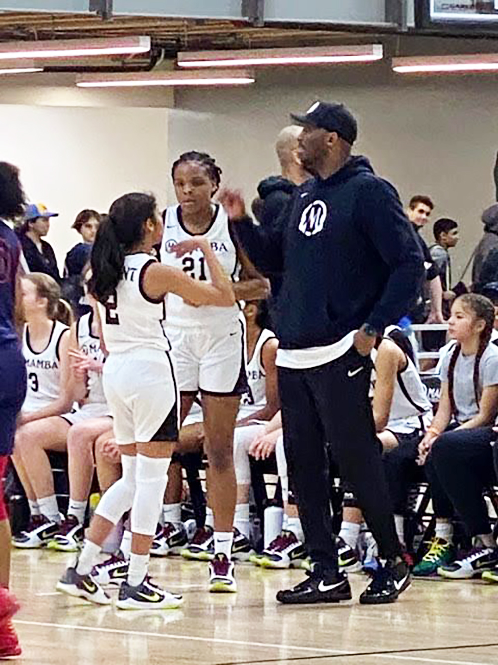 Kobe Bryant and daughter Gianna who tragically died in a helicopter crash seen for the last time on Saturday at the Kobe's Mamba Sports Academy in Thousand Oaks