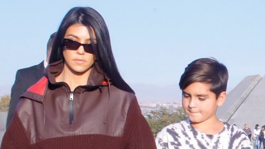 Kourtney Kardashian & Mason