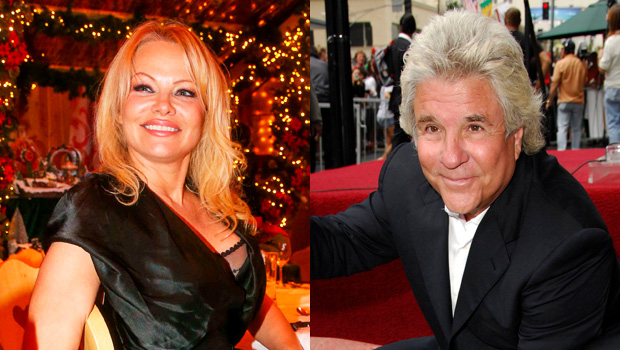 Pamela Anderson and Jon Peters