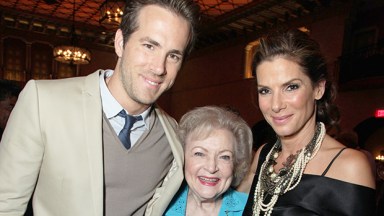 Ryan Reynolds Betty White Sandra Bullock