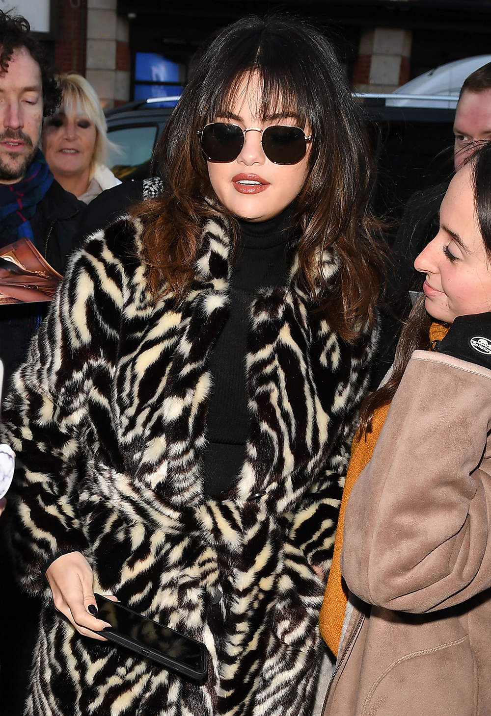 Selena Gomez out and about, London, UK - 11 Dec 2019