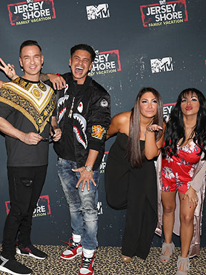 'Jersey Shore' Cast on the red carpet