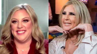 Briana Culberson and Vicki Gunvalson