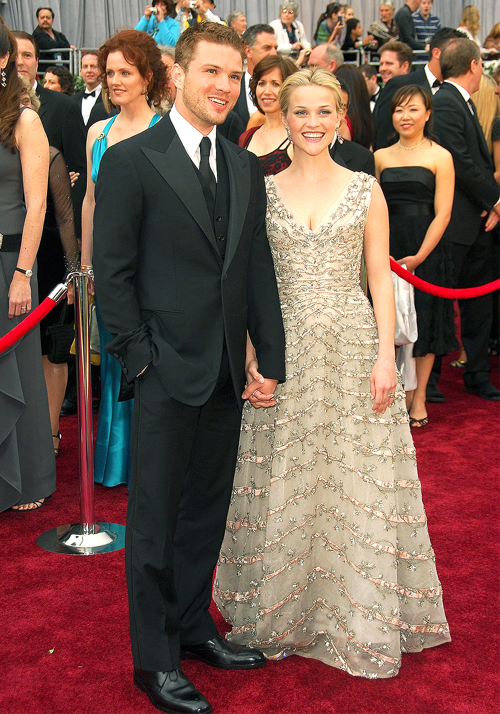 Reese Witherspoon and Ryan Phillippe
The 78th Academy Awards arrivals, Los Angeles, America - 05 Mar 2006
March 5, 2006 - Hollywood, CA.
Reese Witherspoon and Ryan Phillippe
Arrivals at the 78th Annual Academy Awards .
Photo ® Jim Smeal / BEImages