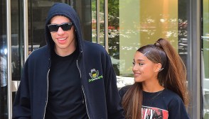 Pete Davidson and Ariana Grande