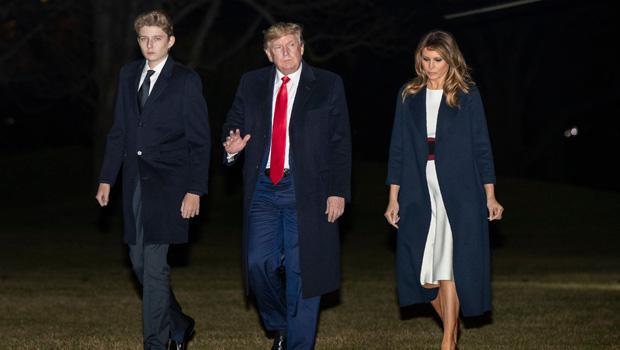 Barron Trump, Donald Trump, Melania Trump