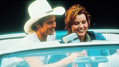 Brad Pitt & Geena Davis