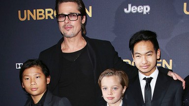 Brad Pitt & Kids