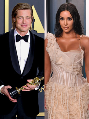 brad pitt kim kardashian