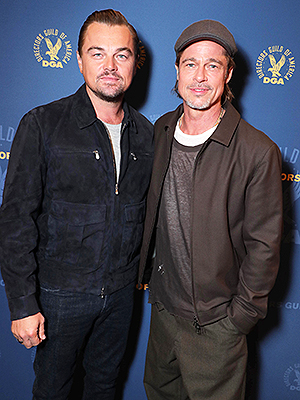 Leonardo Di Caprio and Brad Pitt