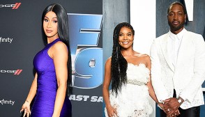 Cardi B, Gabrielle Union, Dwyane Wade