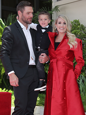 Carrie Underwood, Mike Fisher & son Isaiah
