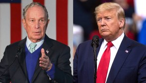 micahel bloomberg donald trump